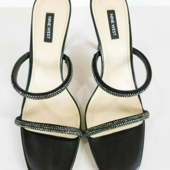 NINE WEST Zarleen Heeled Slide Sandals -10.5 - Picture 7 of 8